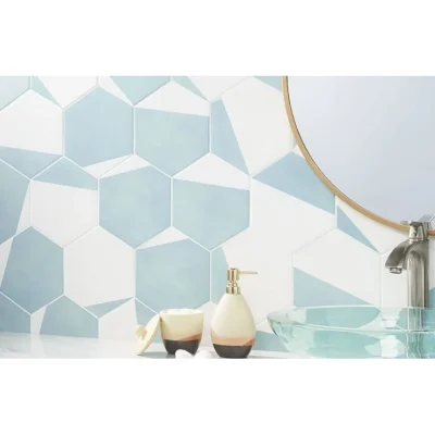 Aries 2.0 Divide 8x8 HexTurquiose Matte 4